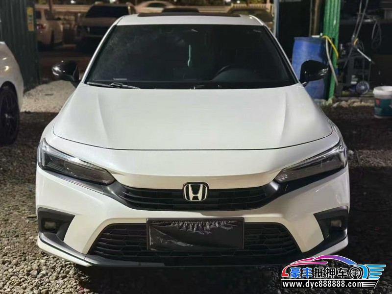 22年本田思域轿车抵押车出售