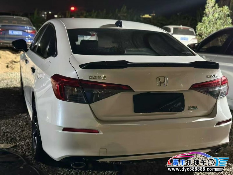 22年本田思域轿车抵押车出售