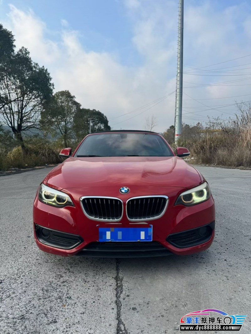 抵押车出售19年宝马2系轿车