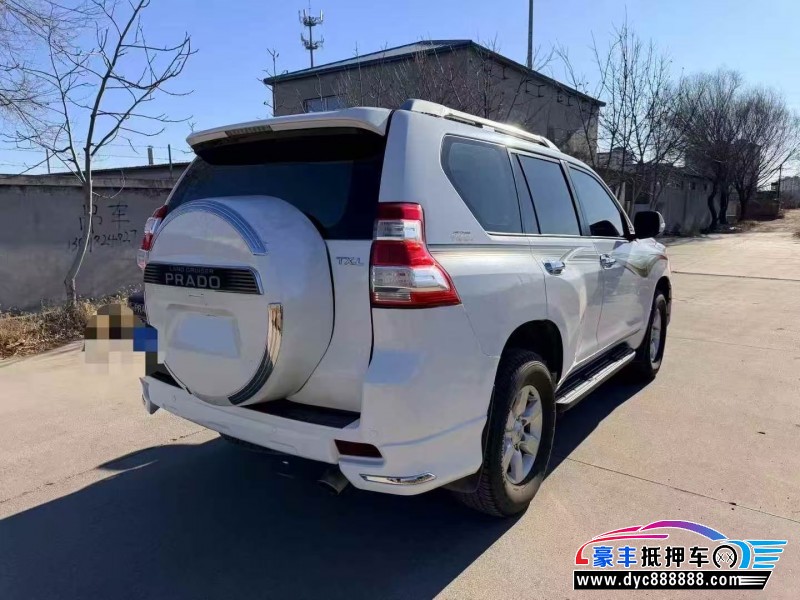 16年丰田普拉多（霸道）轿车抵押车出售
