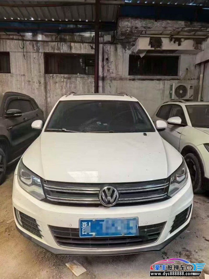 14年大众途观轿车抵押车出售