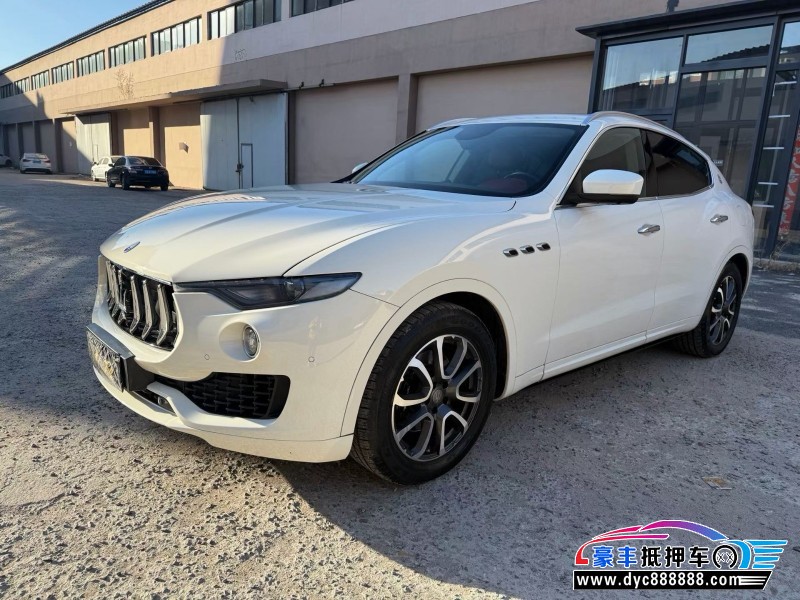 18年玛莎拉蒂莱万特轿车抵押车出售