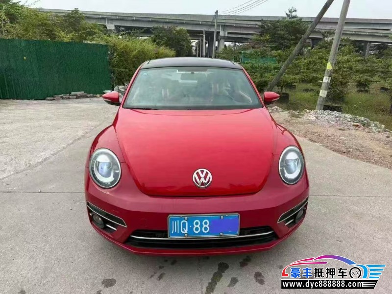 18年大众甲壳虫轿车抵押车出售