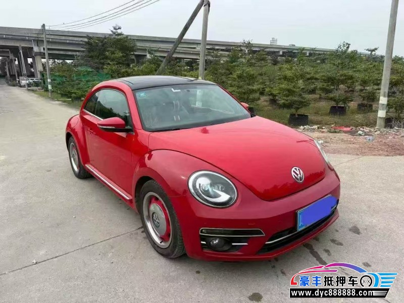 18年大众甲壳虫轿车抵押车出售