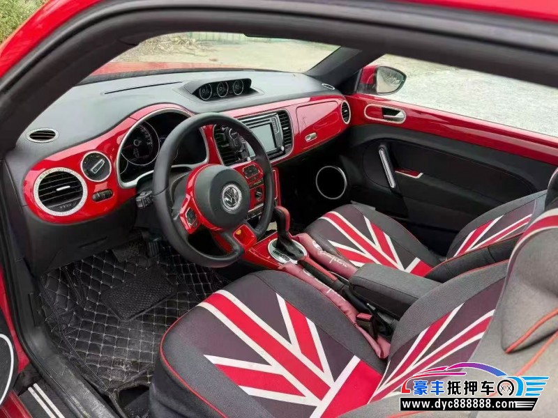 18年大众甲壳虫轿车抵押车出售