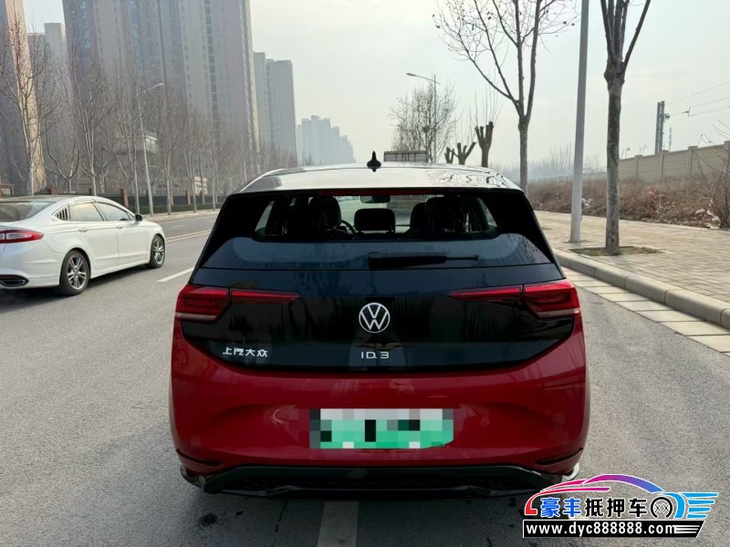 25年大众ID3轿车抵押车出售