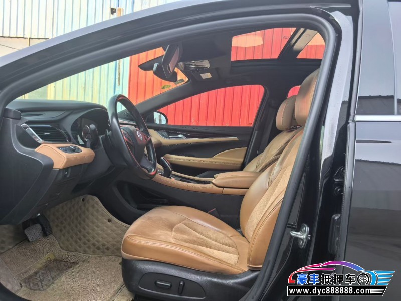 19年别克君越轿车抵押车出售