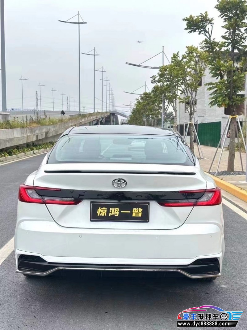 25年丰田凯美瑞轿车抵押车出售