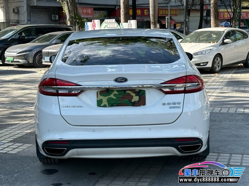 18年福特蒙迪欧轿车抵押车出售