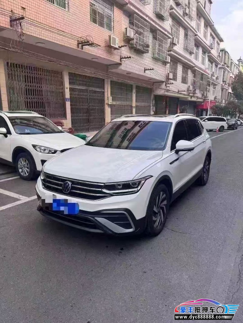 25年大众途观轿车抵押车出售