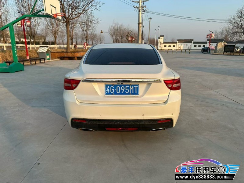 17年吉利博瑞轿车抵押车出售