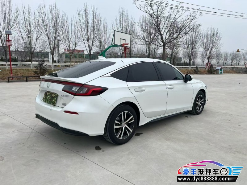 24年本田思域轿车抵押车出售