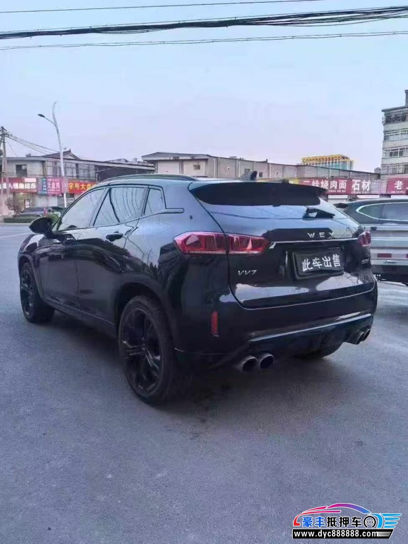 18年长城VV7轿车抵押车出售