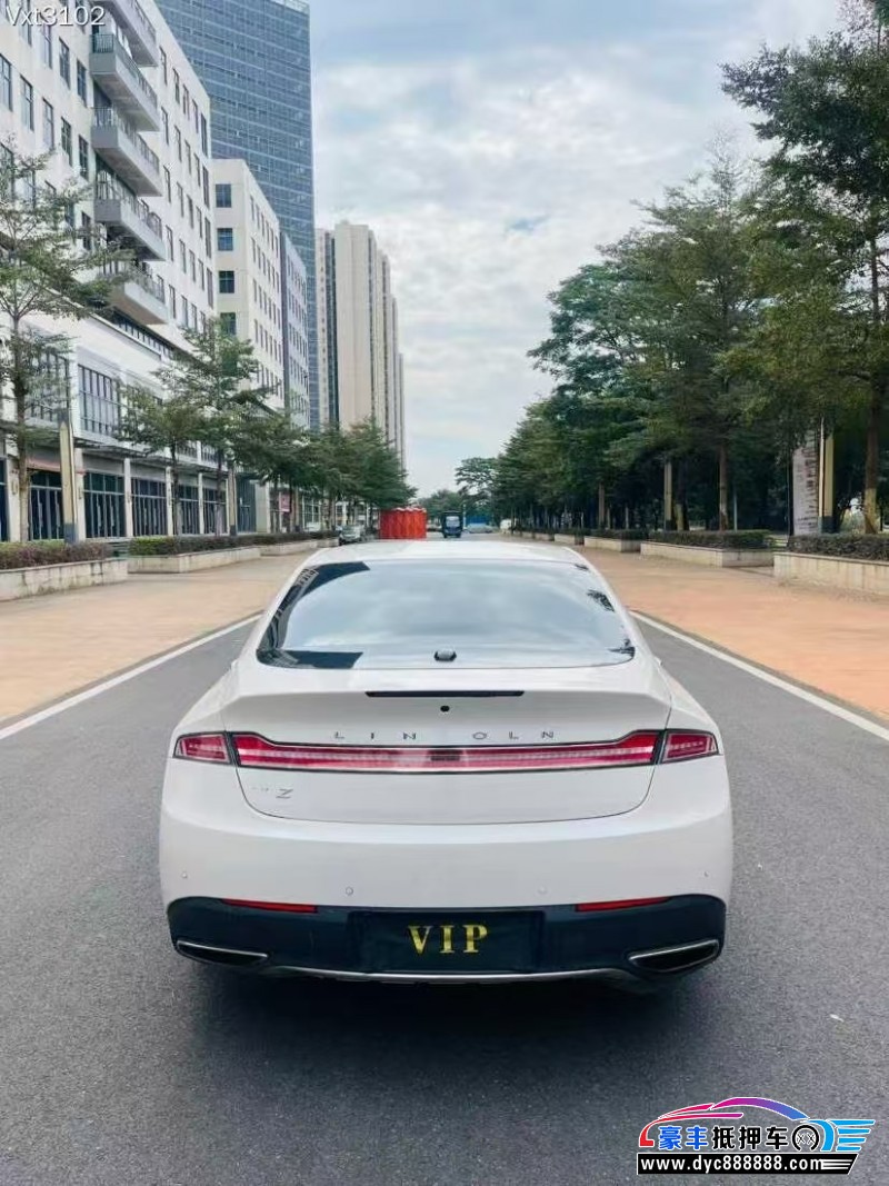 18年林肯MKZ轿车抵押车出售