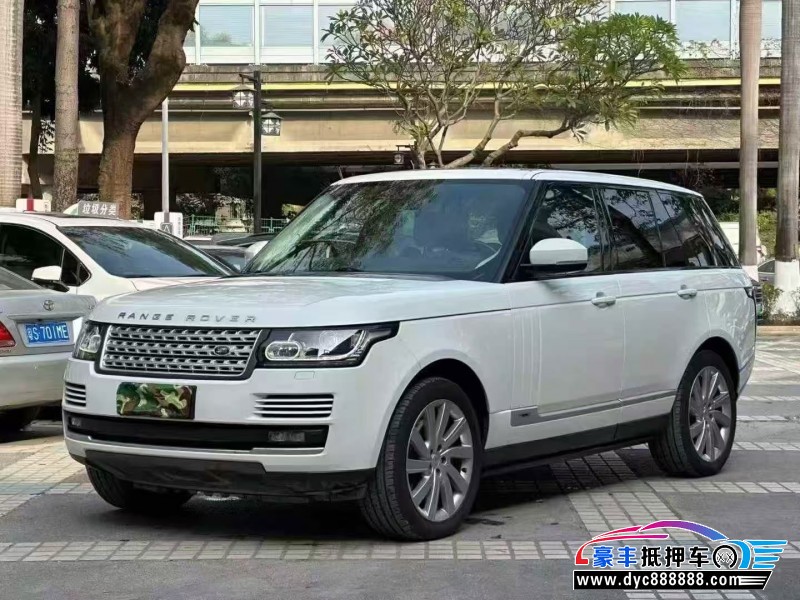 14年路虎揽胜行政轿车抵押车出售