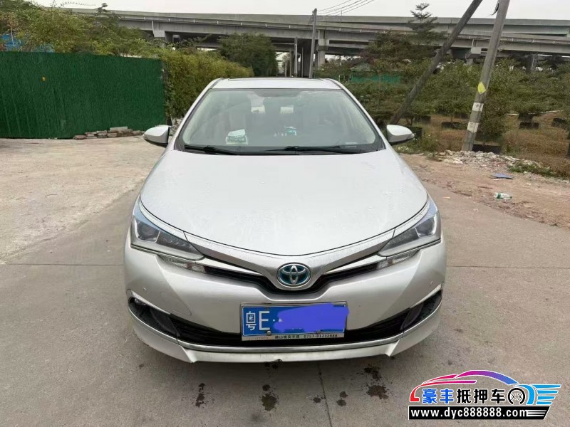 16年丰田雷凌轿车抵押车出售