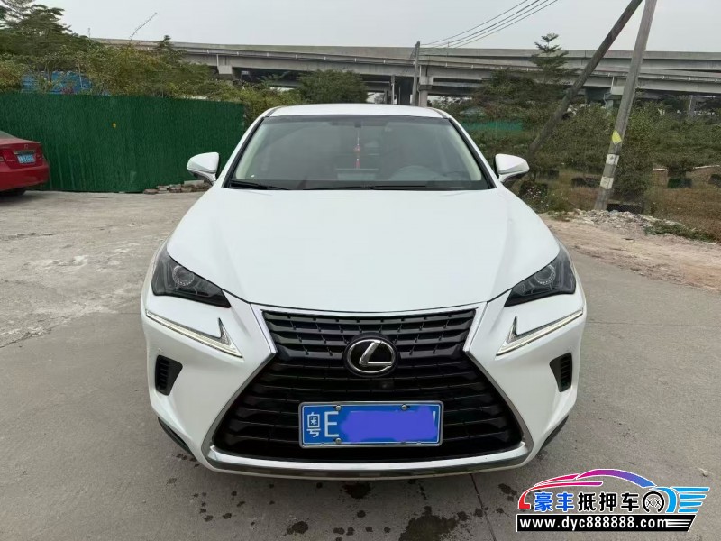 18年雷克萨斯NX轿车抵押车出售