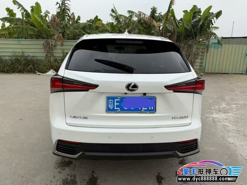 18年雷克萨斯NX轿车抵押车出售