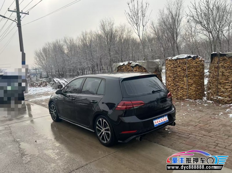 18年大众高尔夫轿车抵押车出售