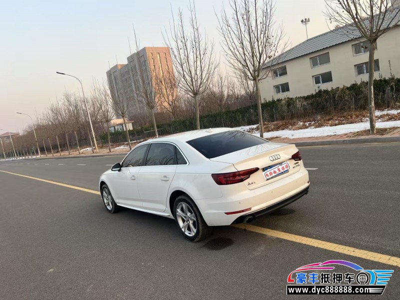 18年奥迪A4L轿车抵押车出售