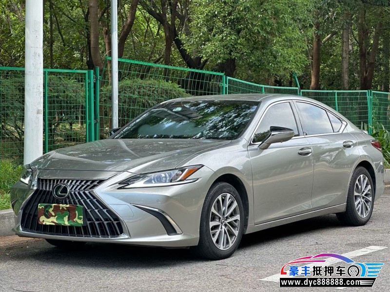 23年雷克萨斯ES轿车抵押车出售