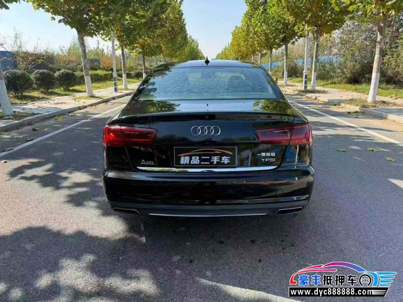 16年奥迪A6L轿车抵押车出售