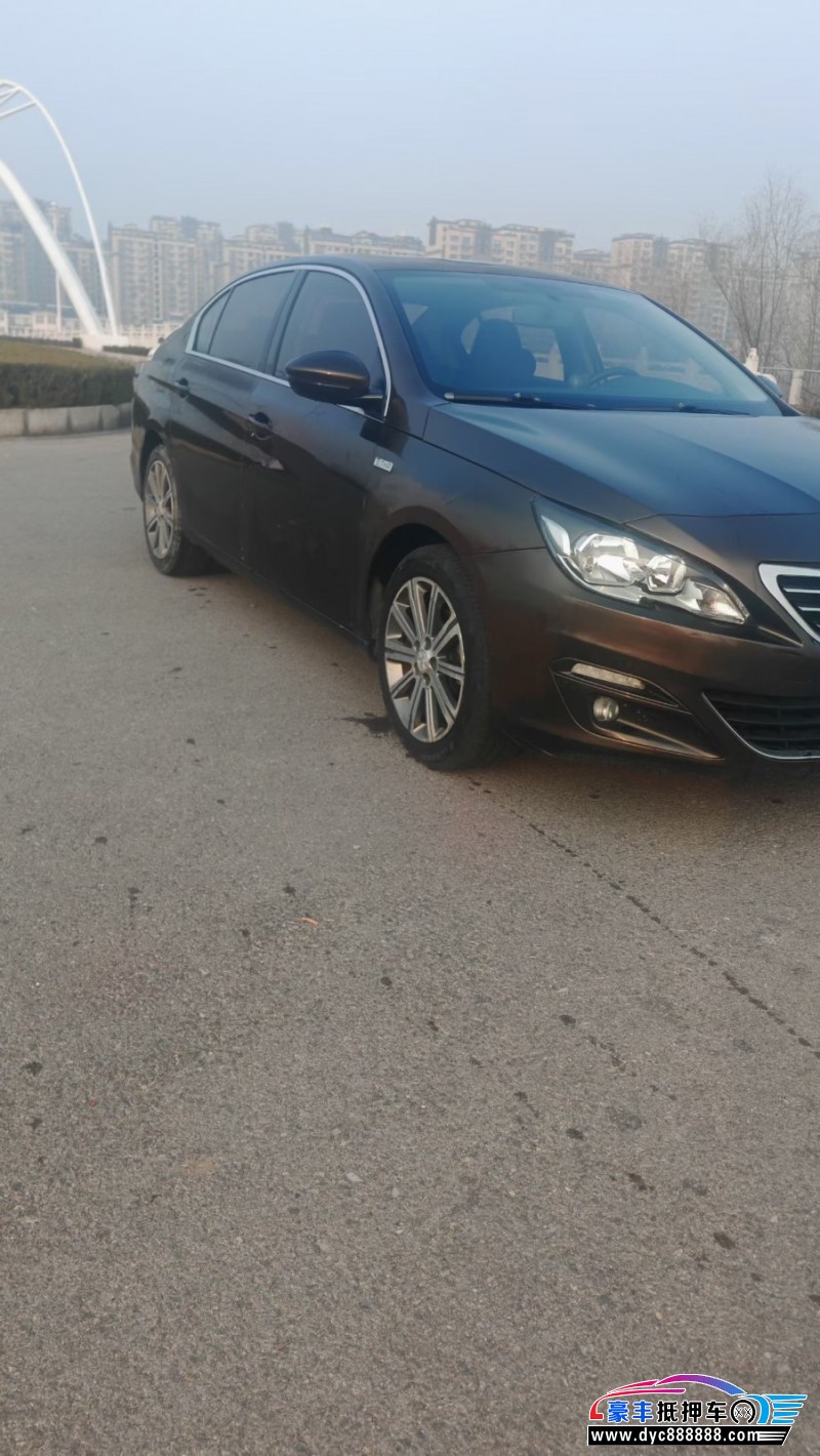 16年标致408轿车抵押车出售