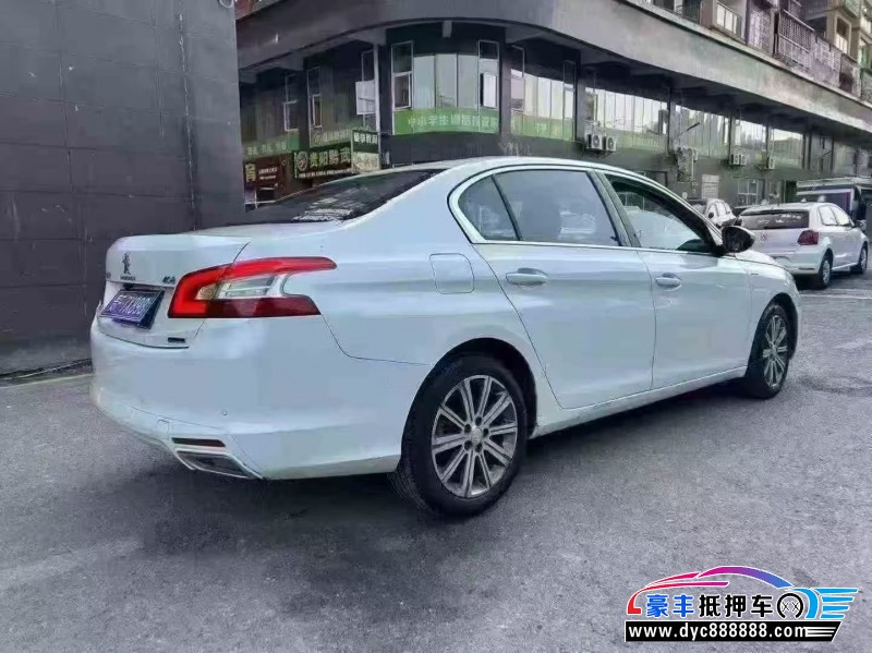 17年标致408轿车抵押车出售