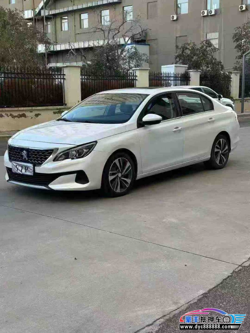 21年标致408轿车抵押车出售