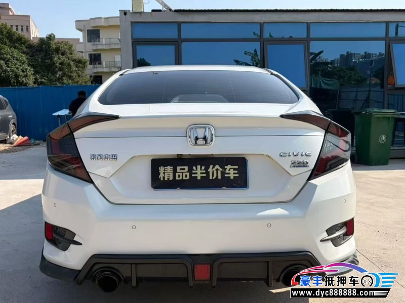 19年本田思域轿车抵押车出售