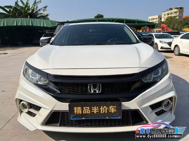 19年本田思域轿车抵押车出售