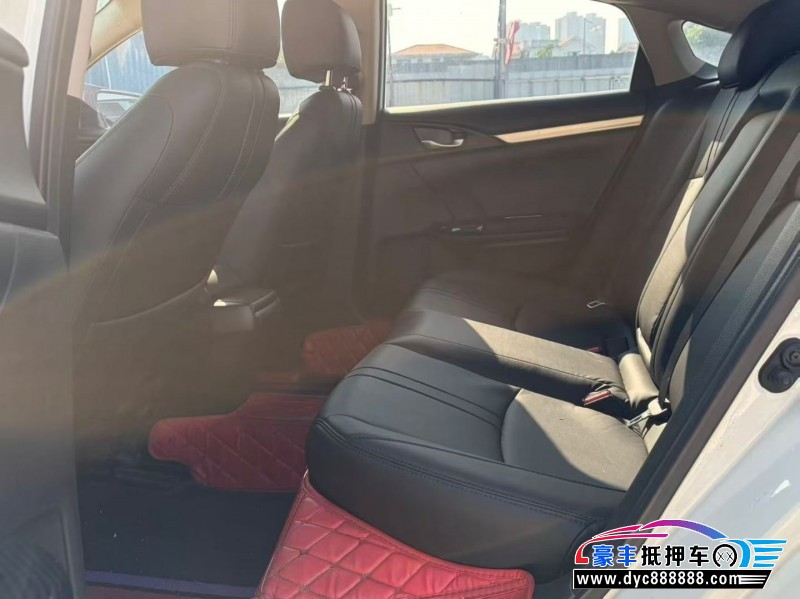 19年本田思域轿车抵押车出售