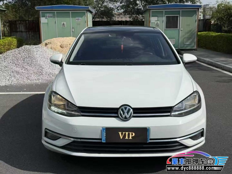19年大众高尔夫轿车抵押车出售