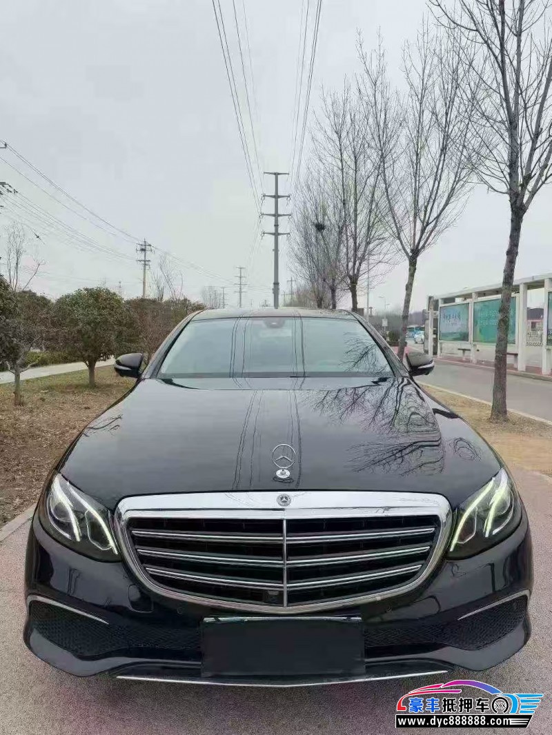 19年奔驰E轿车抵押车出售