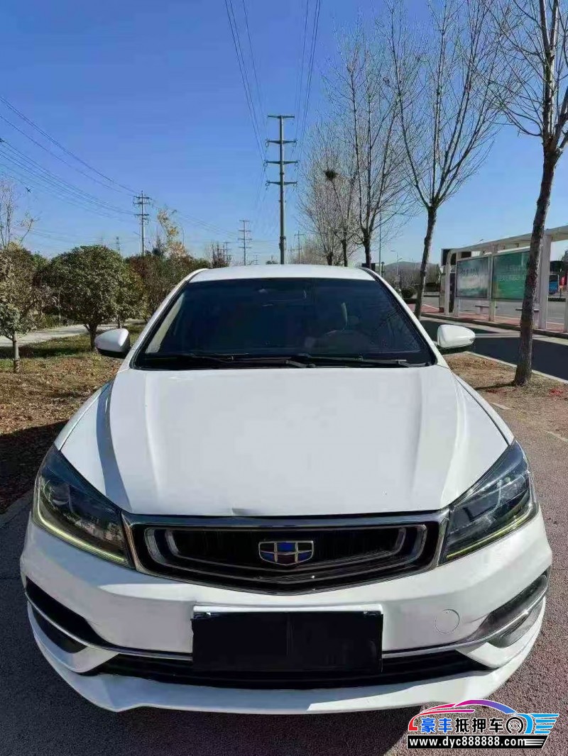 抵押车出售19年吉利帝豪轿车