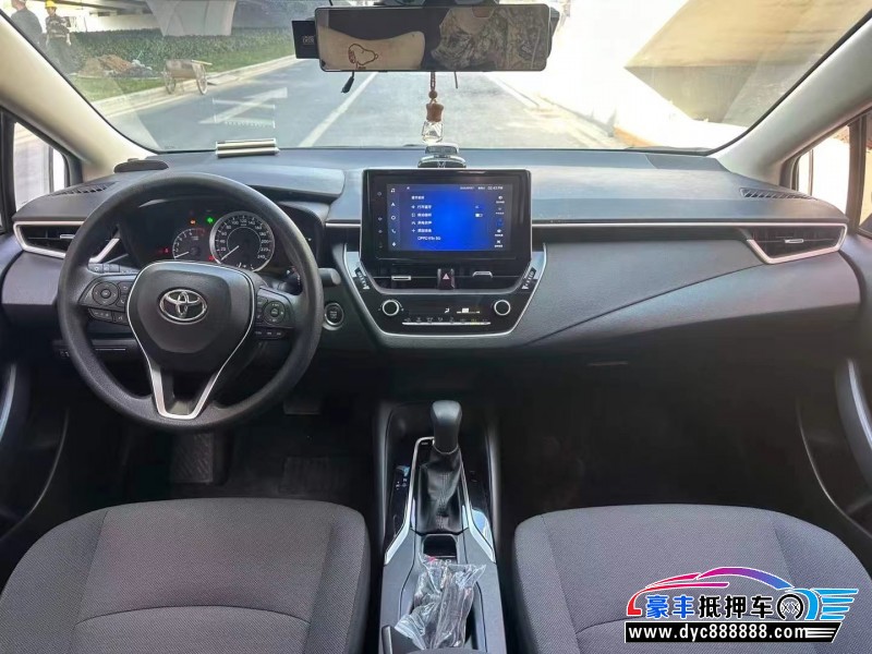 21年丰田卡罗拉轿车抵押车出售