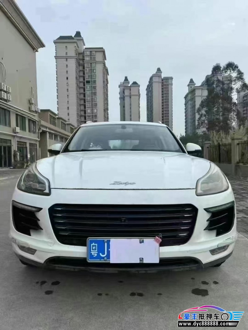 19年众泰SR9轿车抵押车出售