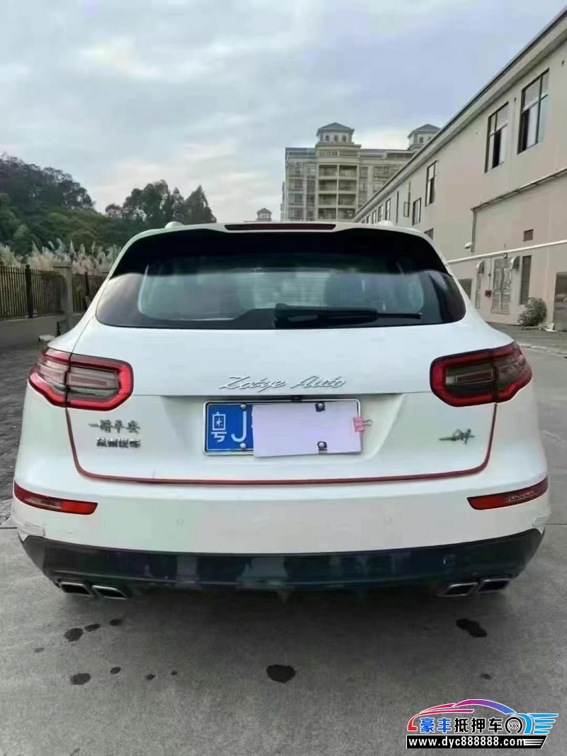 19年众泰SR9轿车抵押车出售