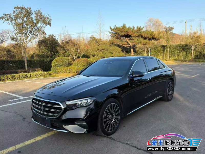 24年奔驰E轿车抵押车出售