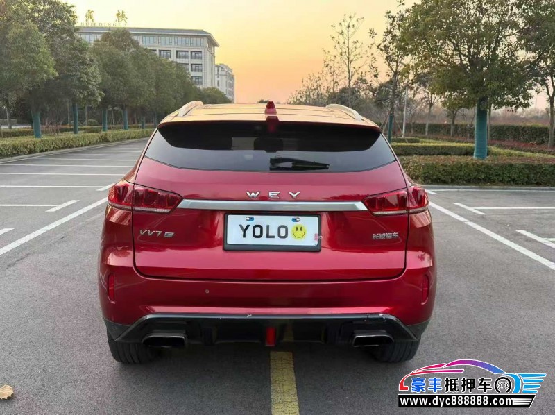 17年WEYVV7轿车抵押车出售