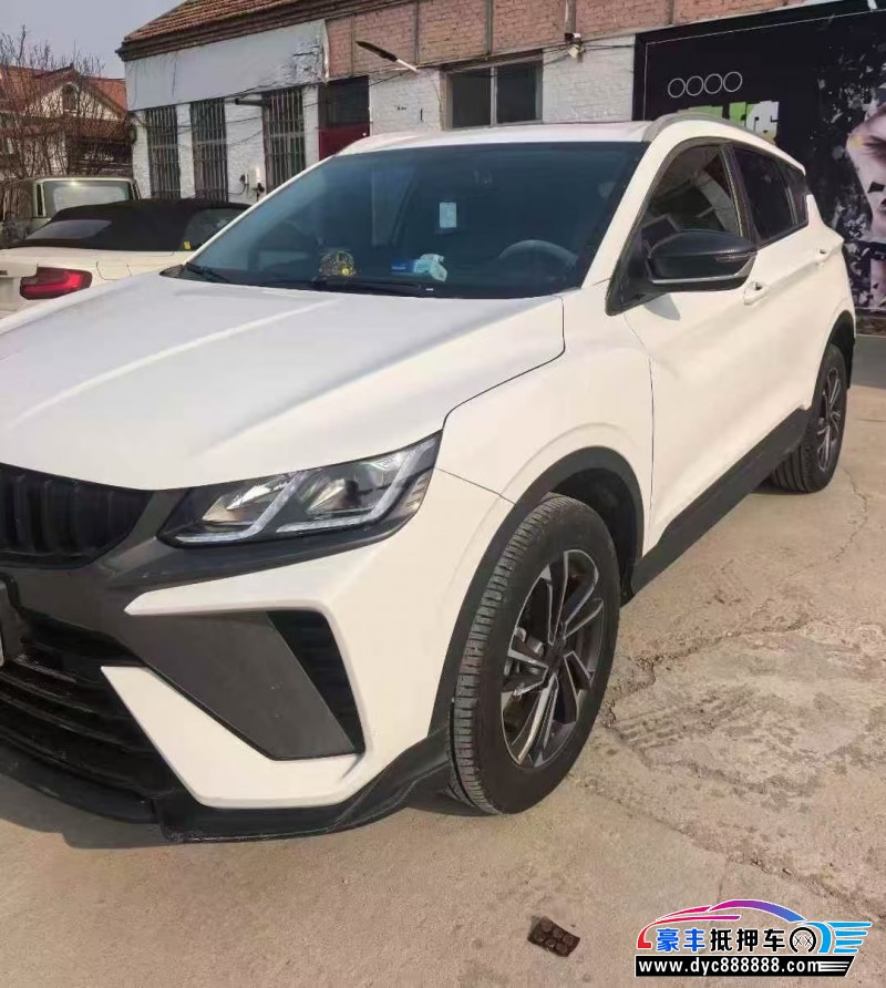 23年吉利缤越轿车抵押车出售