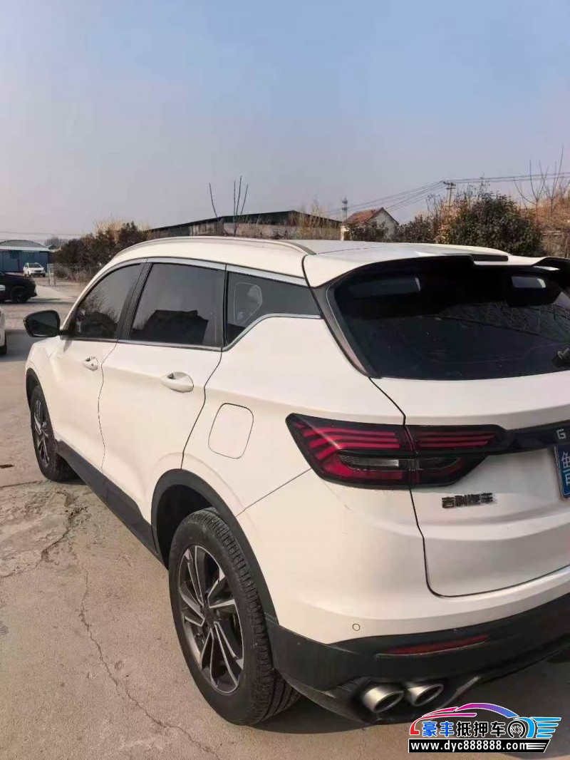 23年吉利缤越轿车抵押车出售