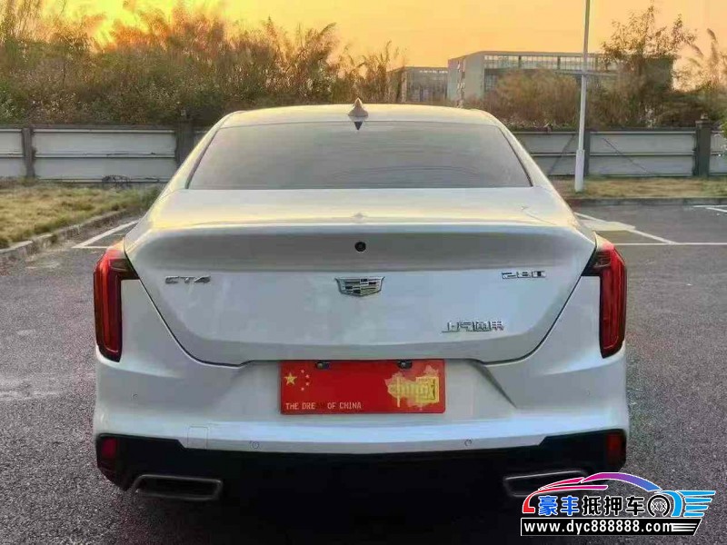 23年凯迪拉克CT4轿车抵押车出售