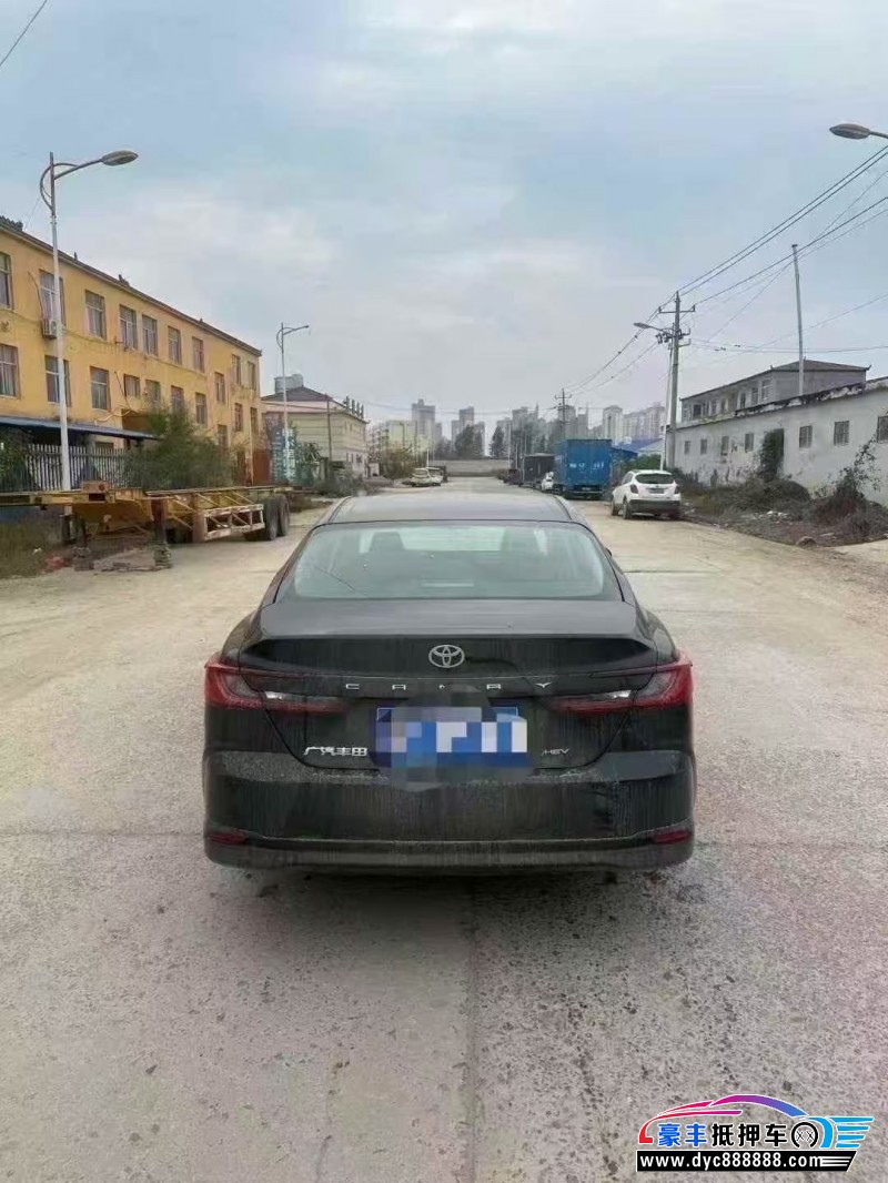 25年丰田凯美瑞轿车抵押车出售