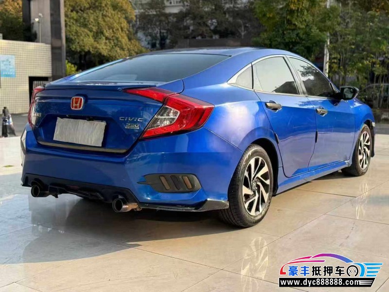 18年本田思域轿车抵押车出售