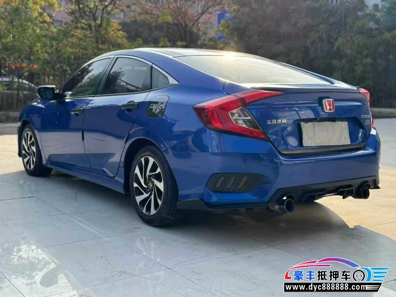 18年本田思域轿车抵押车出售