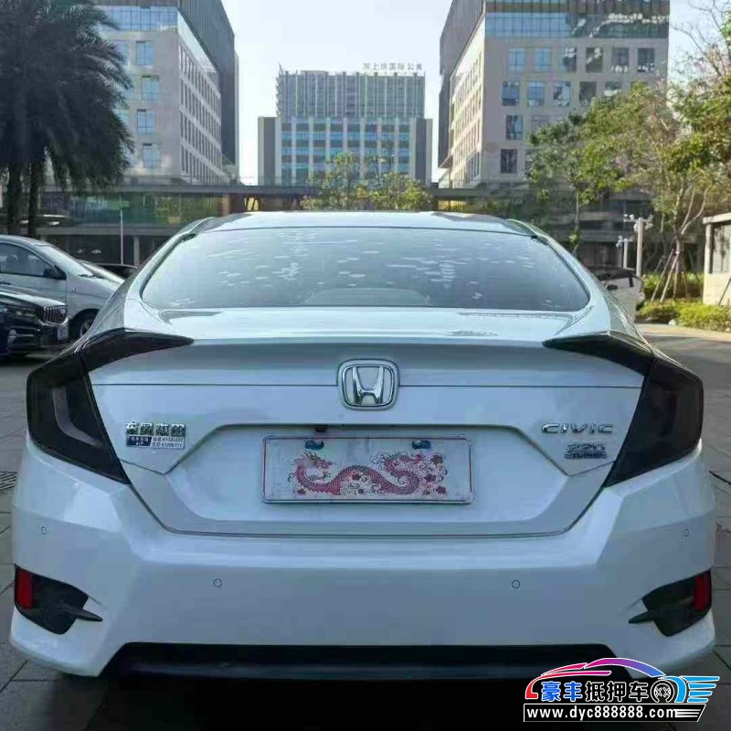 21年本田思域轿车抵押车出售