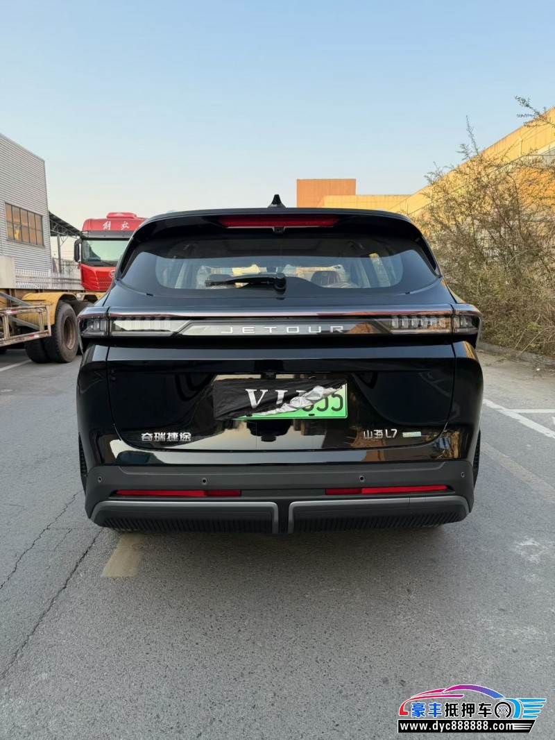 25年捷途山海L7轿车抵押车出售