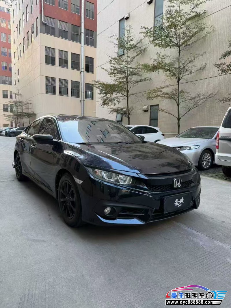 18年本田思域轿车抵押车出售
