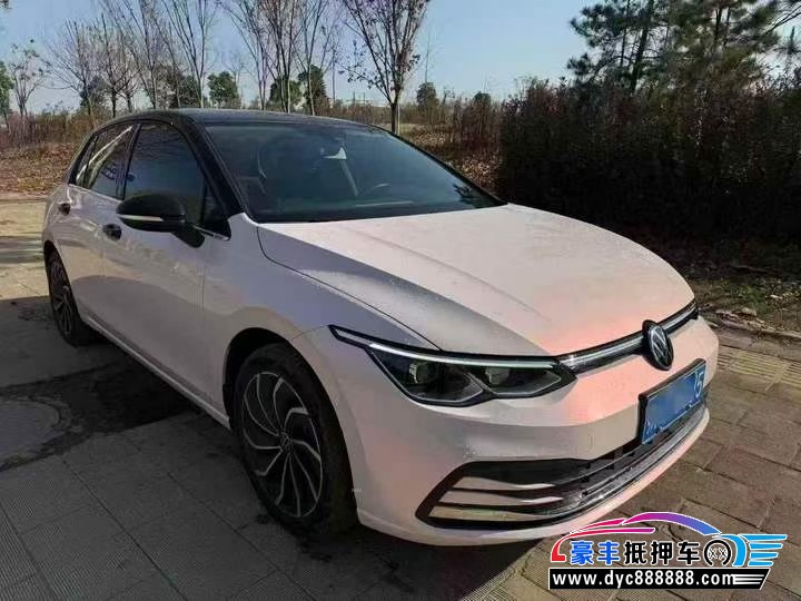 22年大众高尔夫轿车抵押车出售